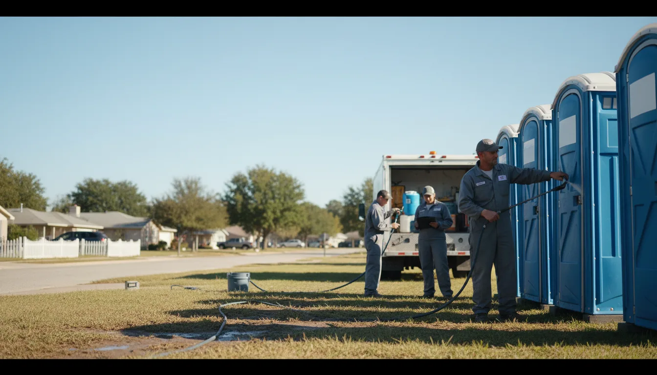 Long-Term Portable Toilet Rental in Sharon, SC near me